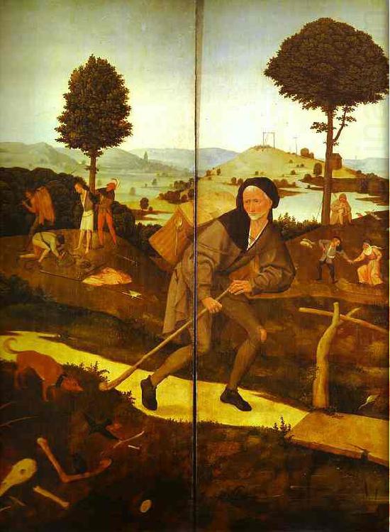 Hieronymus Bosch Haywain Triptych china oil painting image